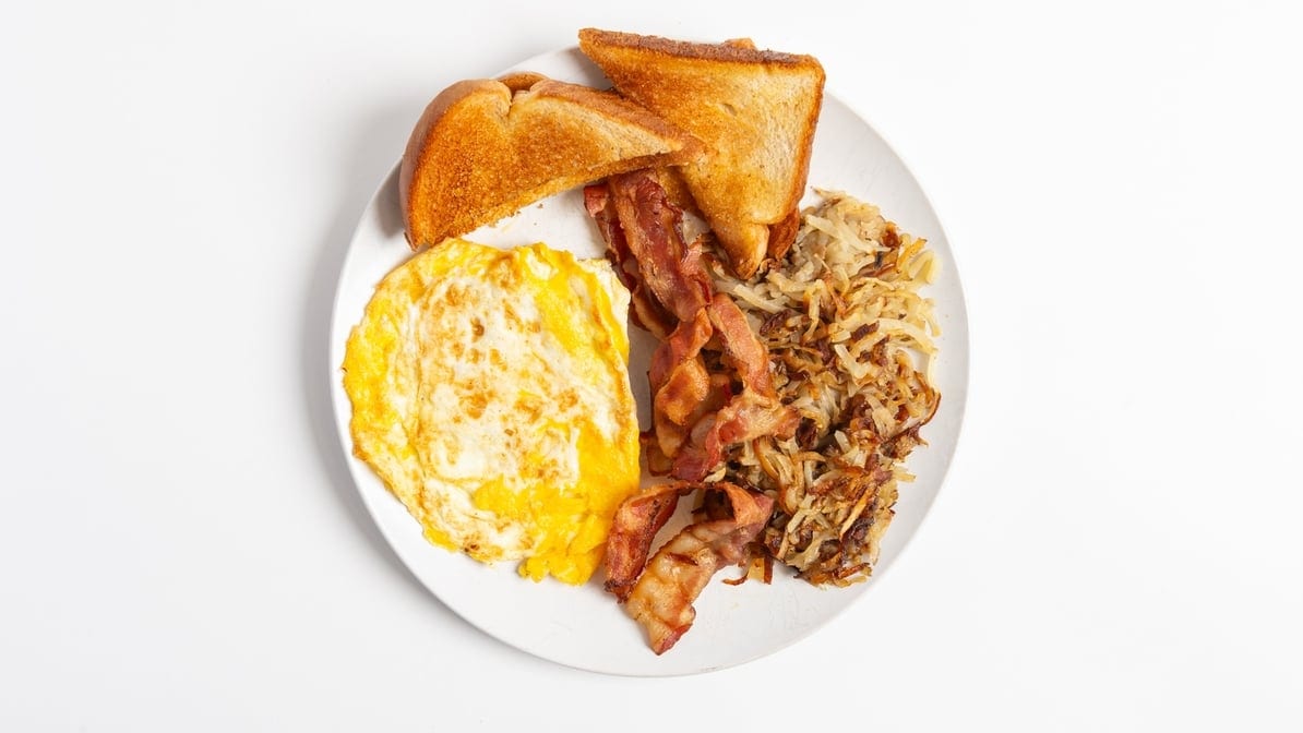 Royal Breakfast Plate.