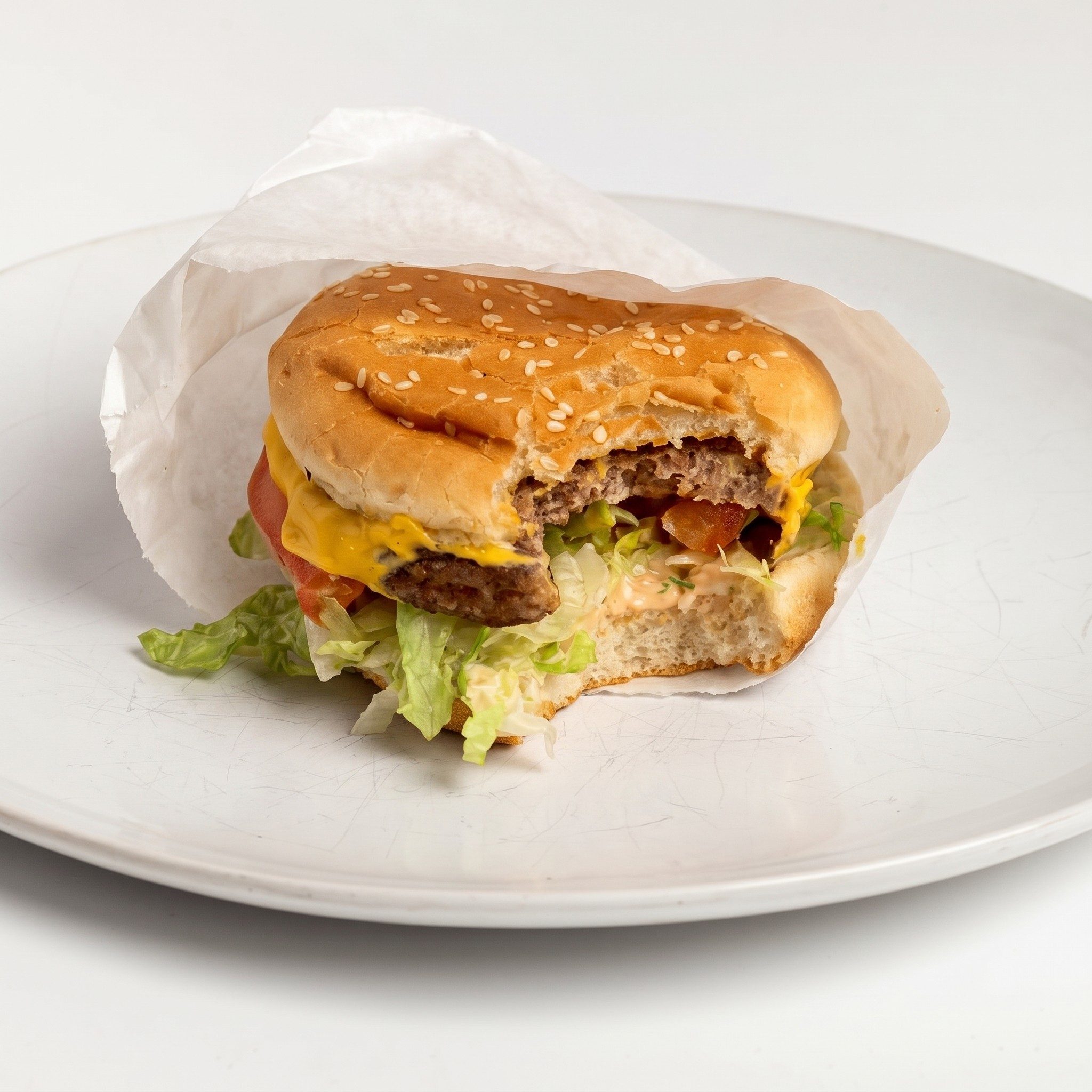 Junior Cheese Burger.